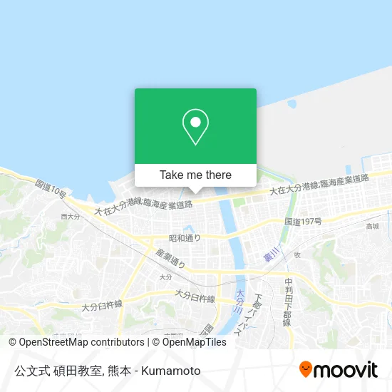 公文式 碩田教室 map