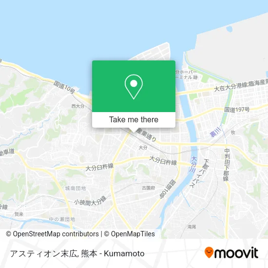 アスティオン末広 map