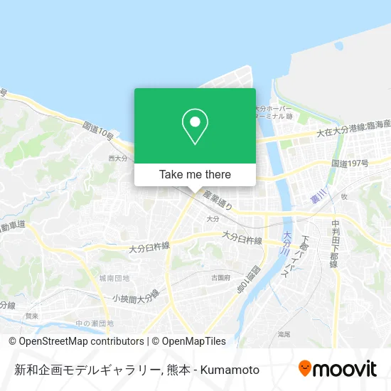 新和企画モデルギャラリー map