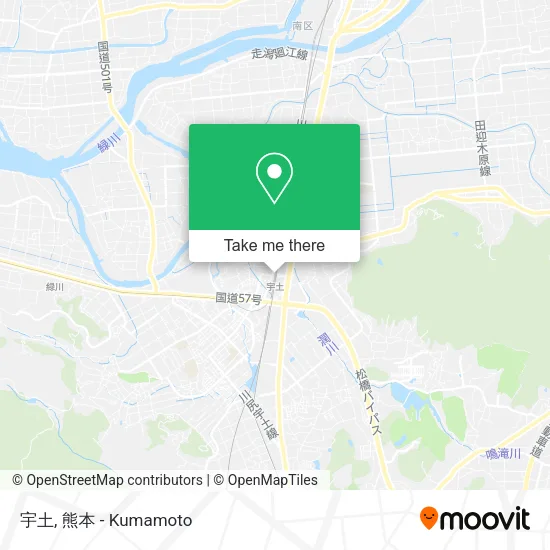 宇土 map