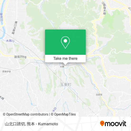 山北口踏切 map