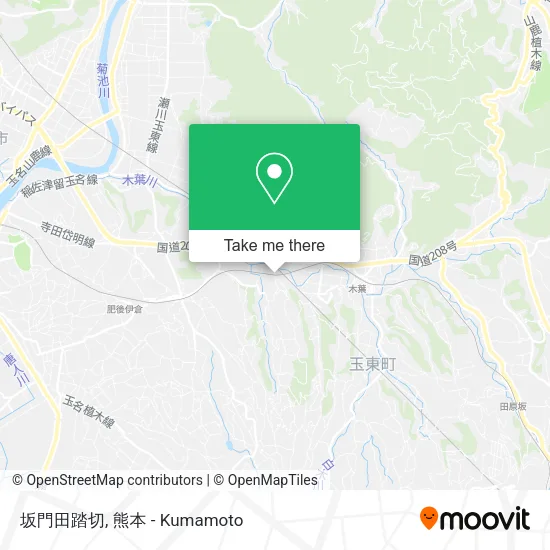 坂門田踏切 map