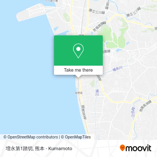 増永第1踏切 map