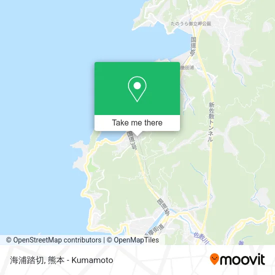 海浦踏切 map