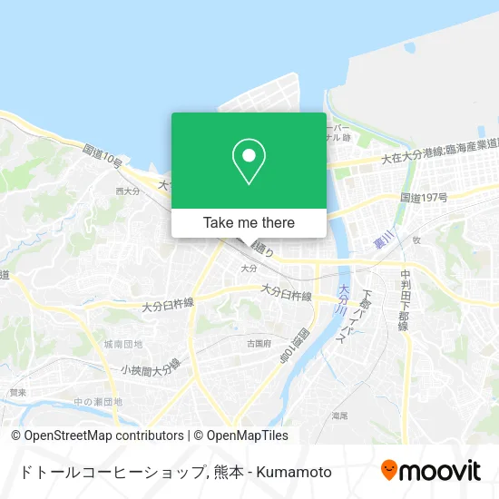 ドトールコーヒーショップ map