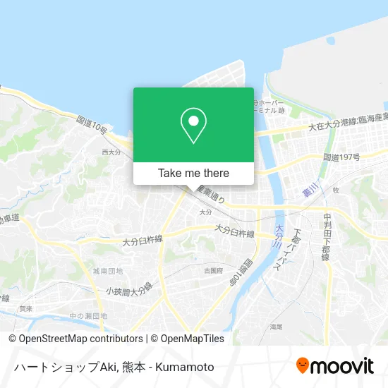 ハートショップAki map