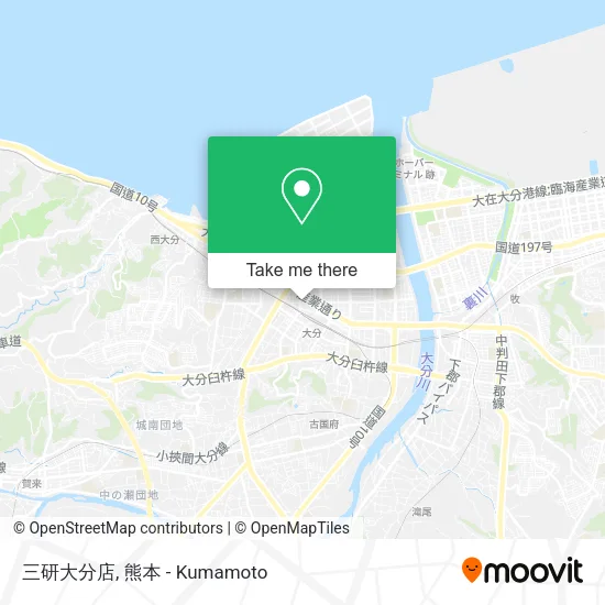 三研大分店 map