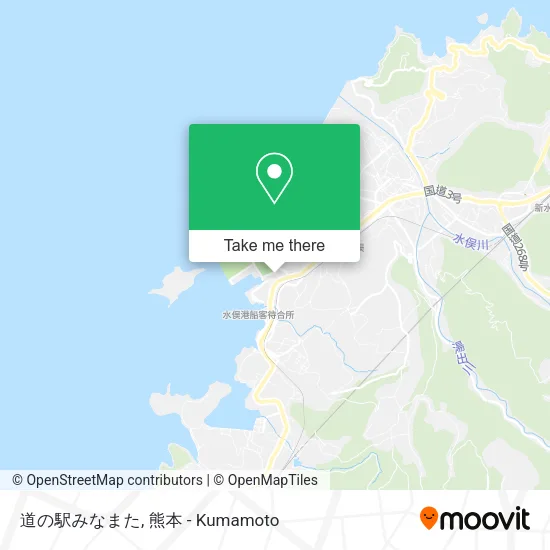 道の駅みなまた map