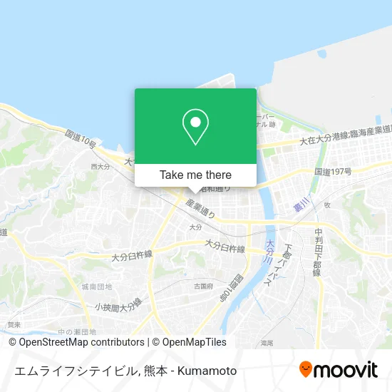 エムライフシテイビル map