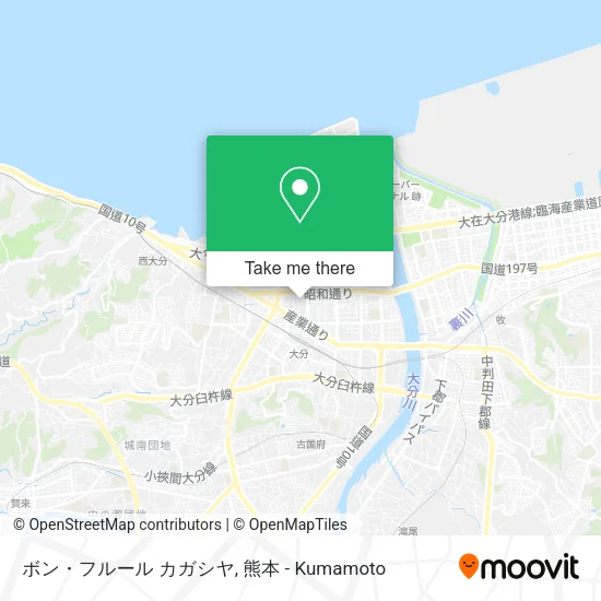 ボン・フルール カガシヤ map