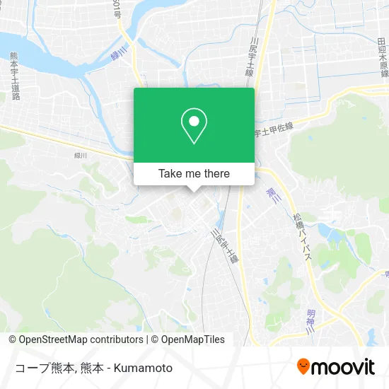 コープ熊本 map