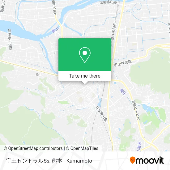 宇土セントラルSs map