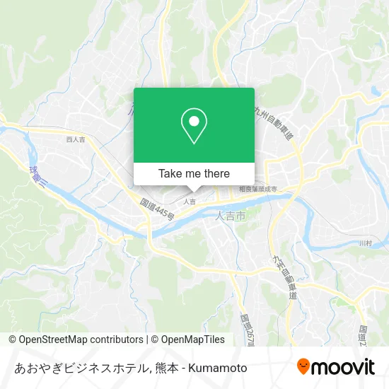 あおやぎビジネスホテル map