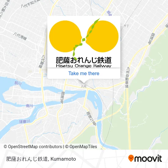 Hisatsu Orange Railway map