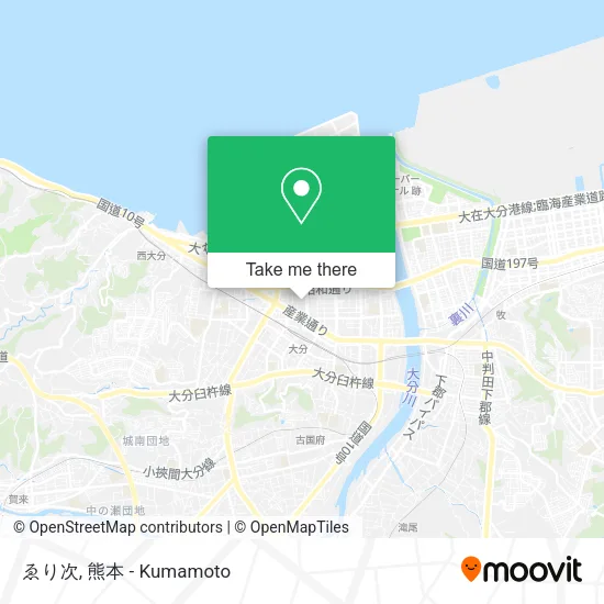 ゑり次 map