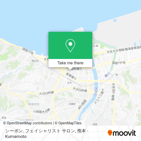 シーボン. フェイシャリスト サロン map