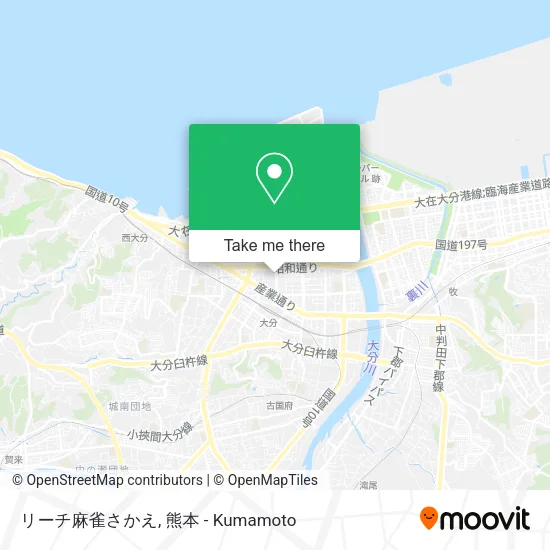 リーチ麻雀さかえ map