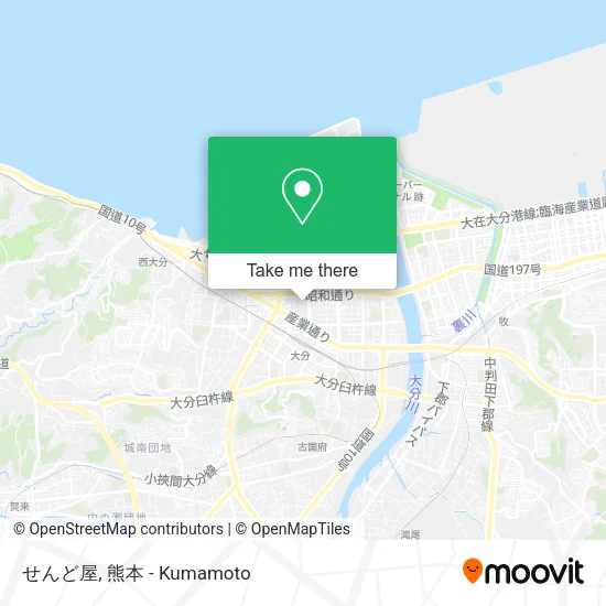 せんど屋 map