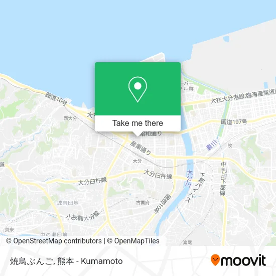 焼鳥ぶんご map