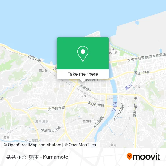 茶茶花菜 map