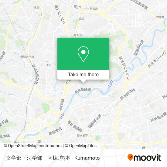 文学部・法学部　南棟 map
