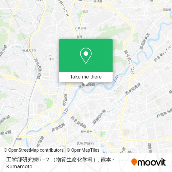 工学部研究棟Ii－2 （物質生命化学科） map