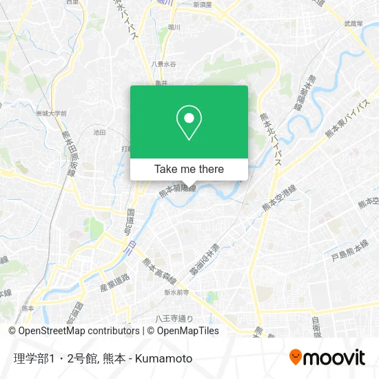 理学部1・2号館 map