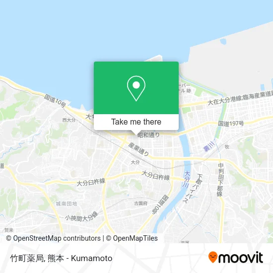竹町薬局 map