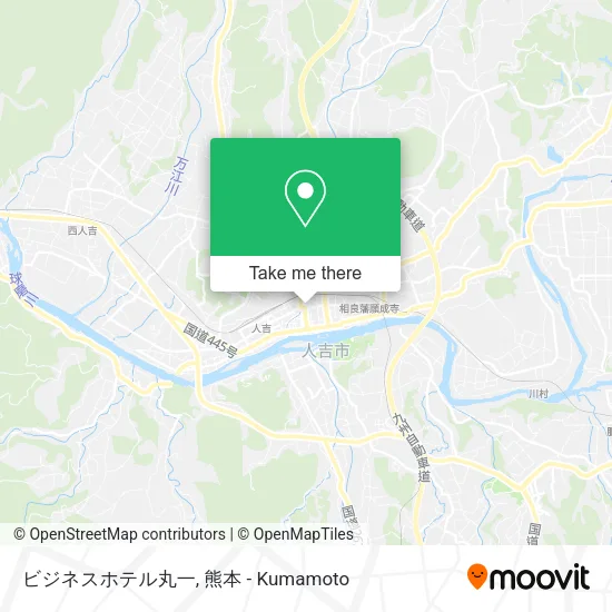 ビジネスホテル丸一 map