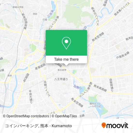 コインパーキング map