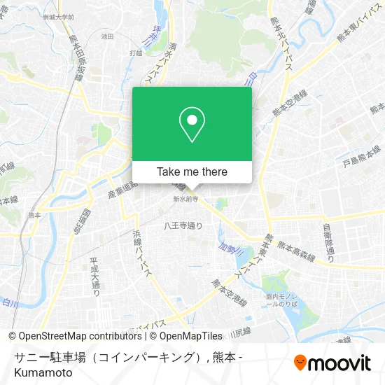 サニー駐車場（コインパーキング） map