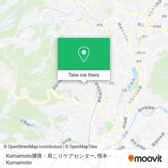 Kumamoto腰痛・肩こりケアセンター map