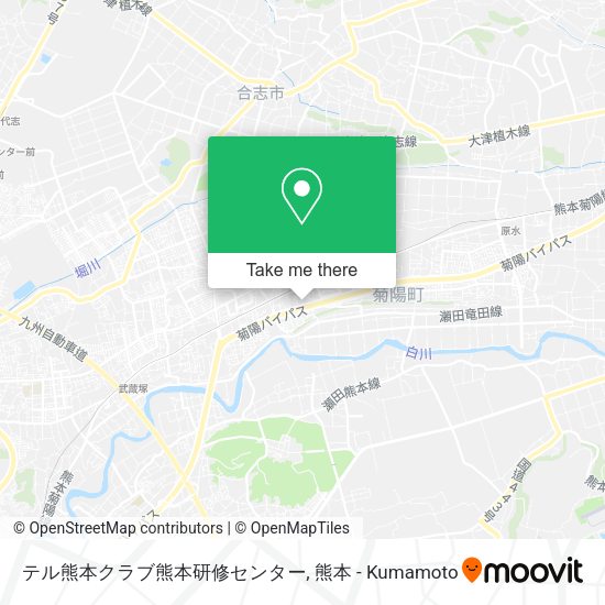 テル熊本クラブ熊本研修センター map