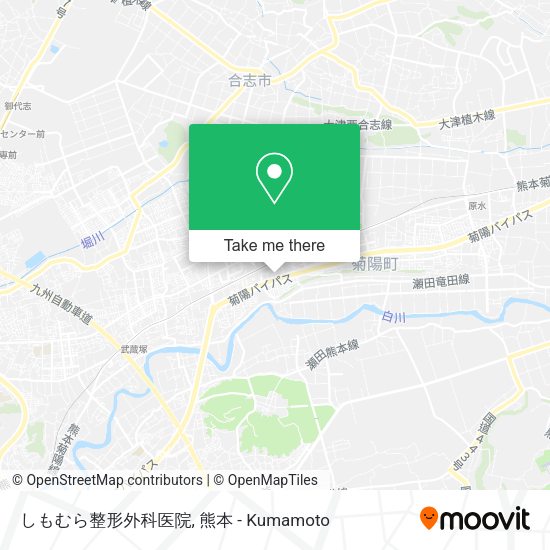 しもむら整形外科医院 map