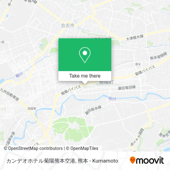 カンデオホテル菊陽熊本空港 map