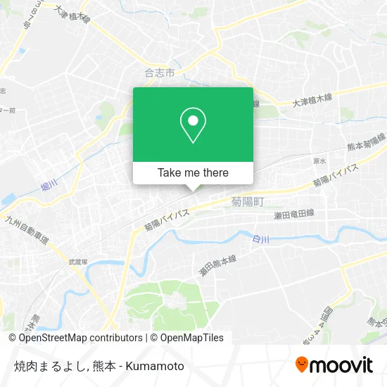 焼肉まるよし map