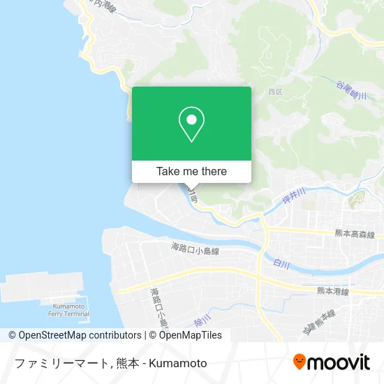 ファミリーマート map
