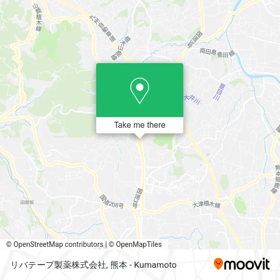 リバテープ製薬株式会社 map
