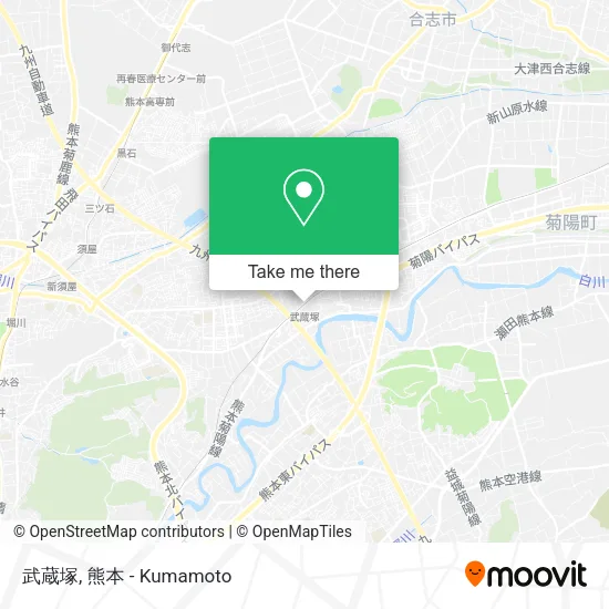 武蔵塚 map