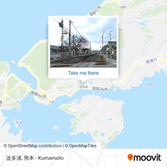 波多浦 map