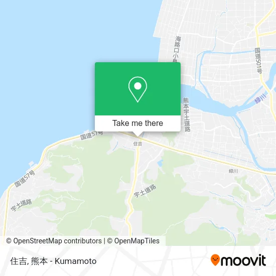 住吉 map