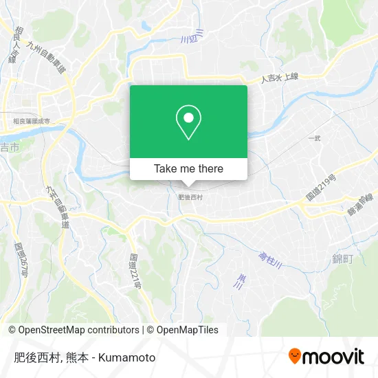 肥後西村 map