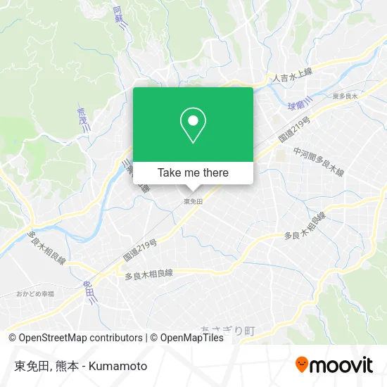 東免田 map