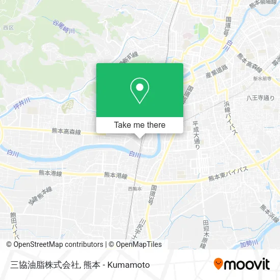 三協油脂株式会社 map