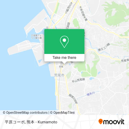 平原コーポ map