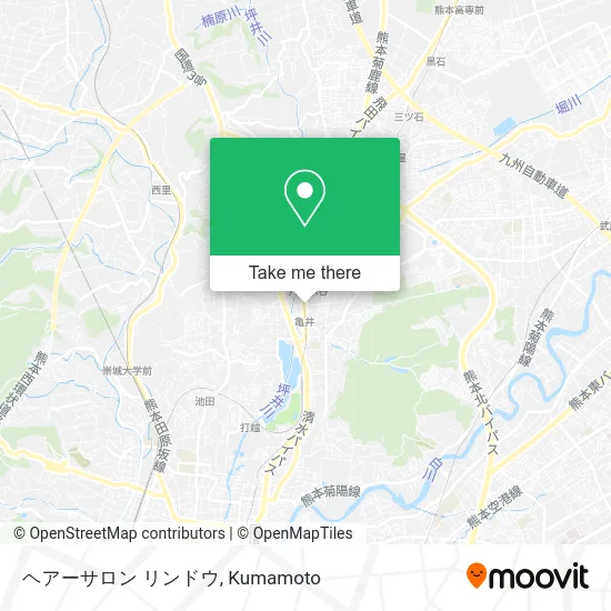 Hair Salon Lindow map