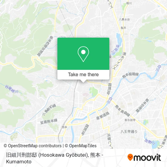 旧細川刑部邸 (Hosokawa Gyōbutei) map