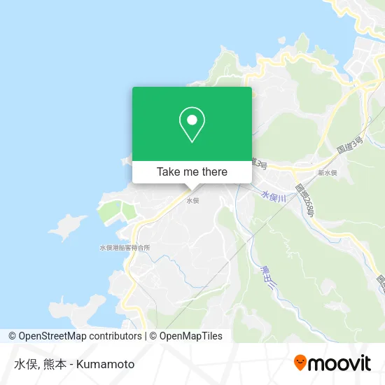 水俣 map
