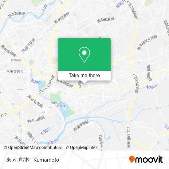 東区 map