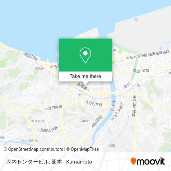 府内センタービル map